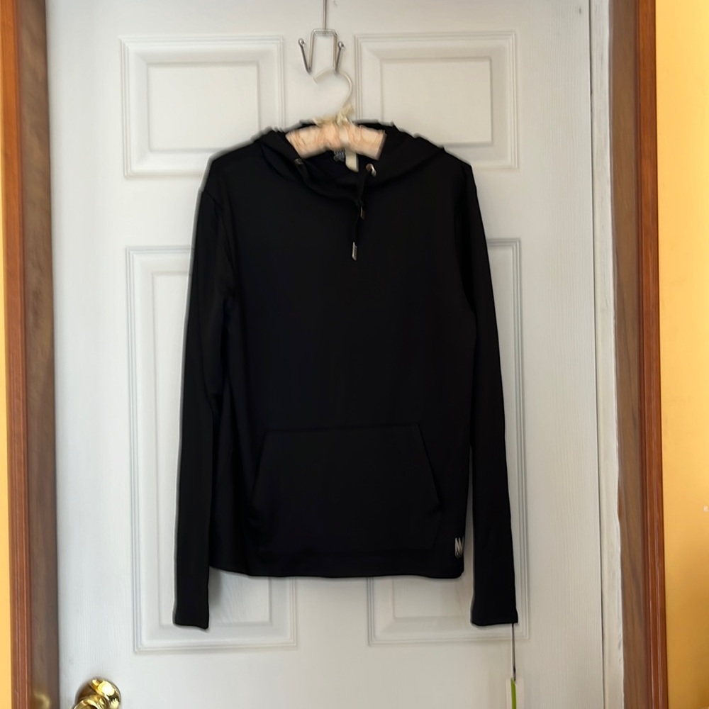Nicole Miller SPORT NWT size small. Black hoodie.